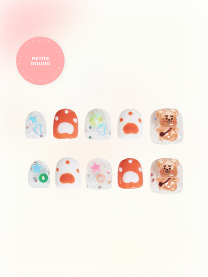 Child Press On Nails Safe 