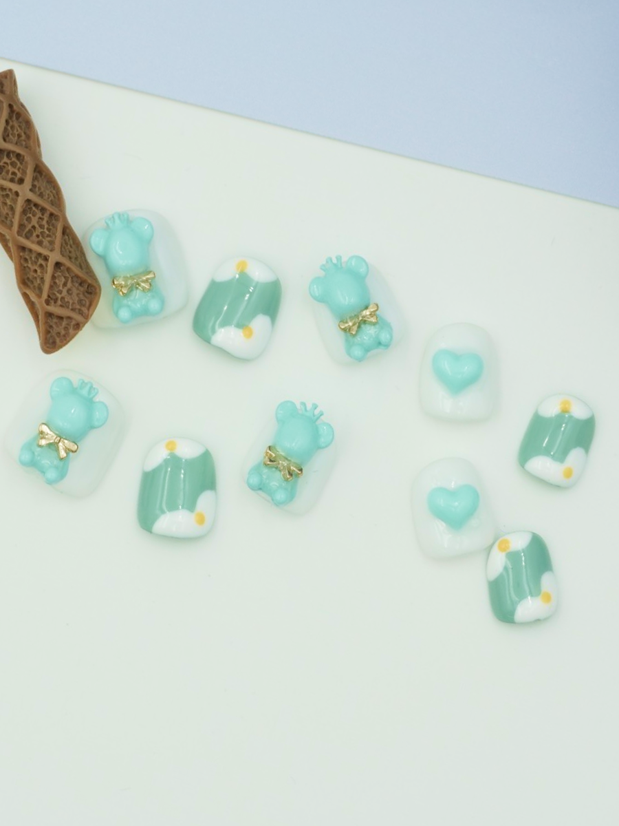 Child Press On Nails Safe 