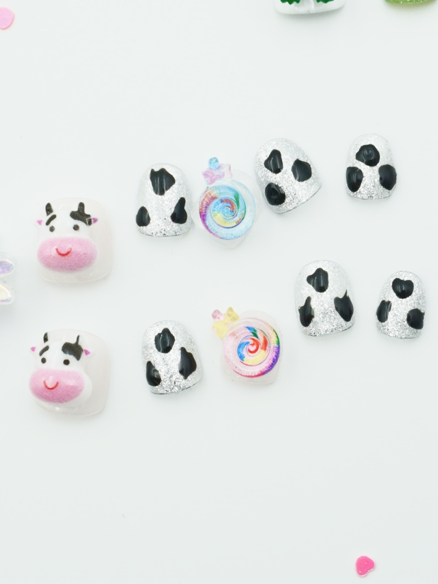 兒童穿戴甲套裝 韓國無毒小童美甲