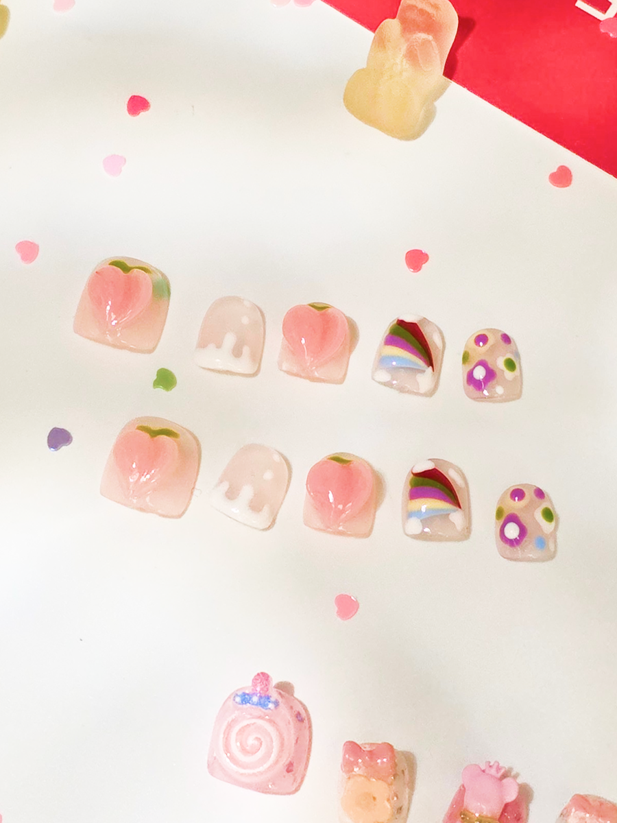 可愛兒童穿戴甲