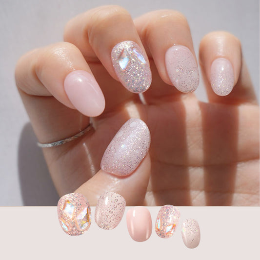 Pink Fairy|Nail Stickers|Solar Gel