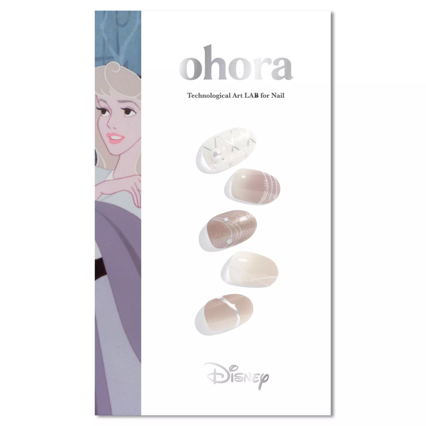 Ohora Disney | Princess Aurora Nail Stickers | NP-046-JC | 指甲貼 | Semi Cured Gel