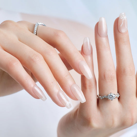 Wedding Press On Nails