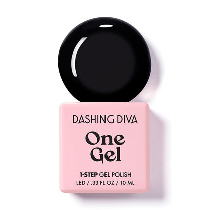 Dashing Diva - Real Black | GEL甲油 | Colour Gel | 純正黑色調，現代時尚，增添個性魅力