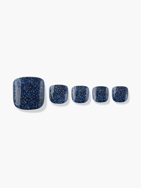 Finger Suit Romantic Night Pedi | 穿戴甲（腳甲）| Press On Pedicure