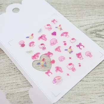 Sanrio Nail Stickers | Hello Kitty, My Melody & Usahana Nail Decals