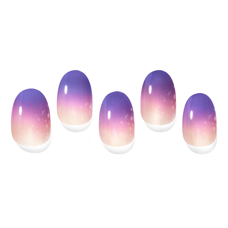 Shiny Purple Nails|指甲貼|Perfect Cured Gel