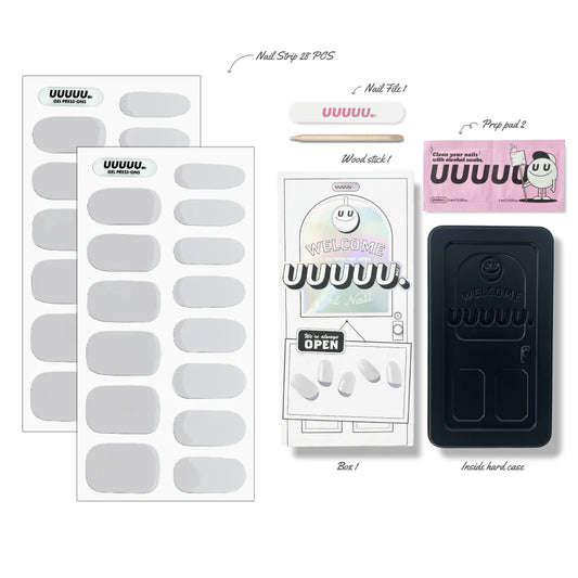gel nail stickers with uv light