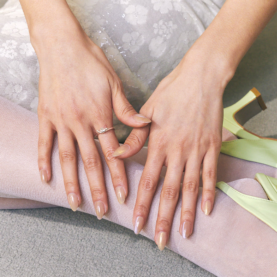 Almond Press On Nails