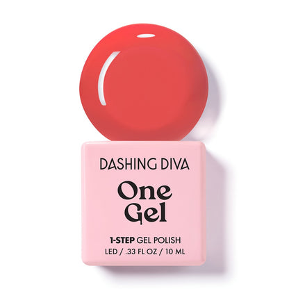 Dashing Diva - Sonic | GEL甲油 | Colour Gel | 活力珊瑚色調，鮮豔色彩，充滿能量感