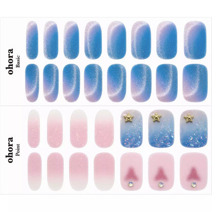 Ohora x Disney Stitch & Angel Semi-Cured Gel Nail Strips