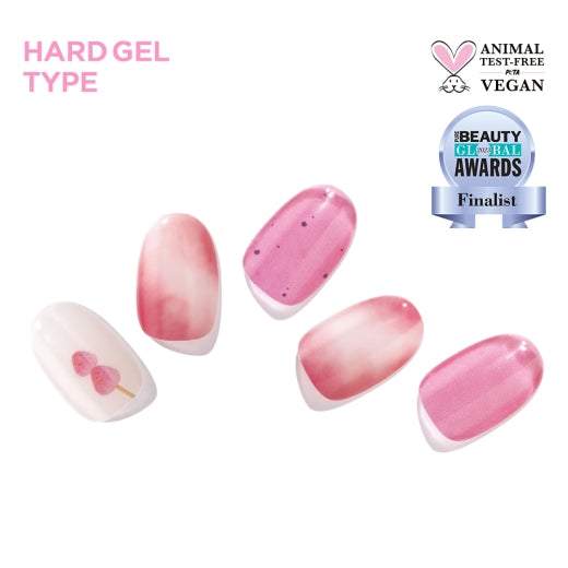 Strawberry Tanghulu|Nail Stickers|Hard Gel