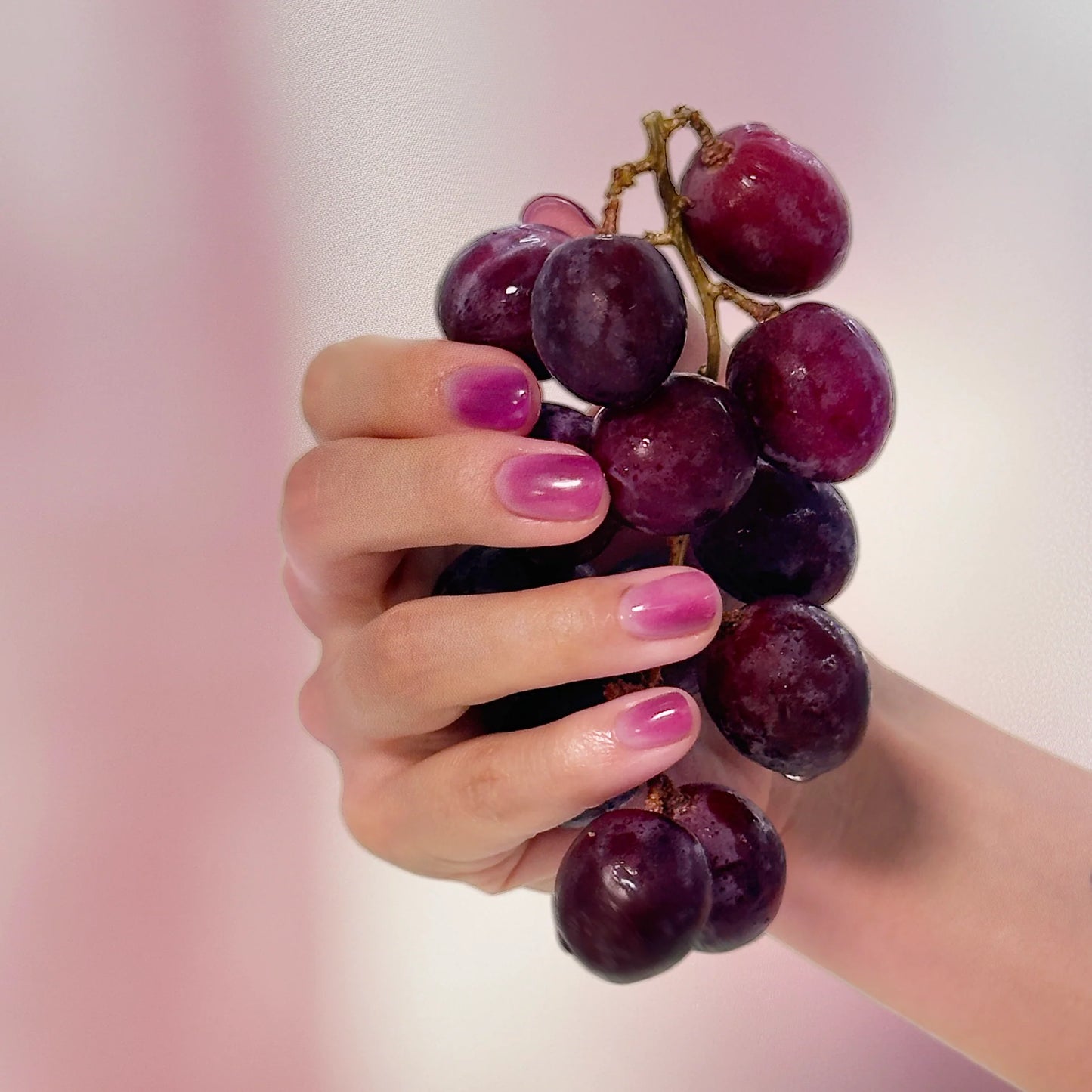 Nail stickers that harden with UV light