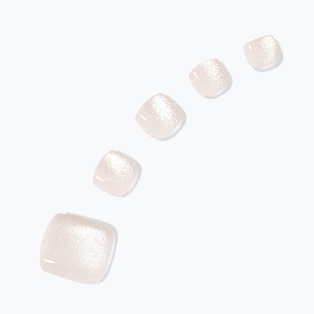 press on pedicure