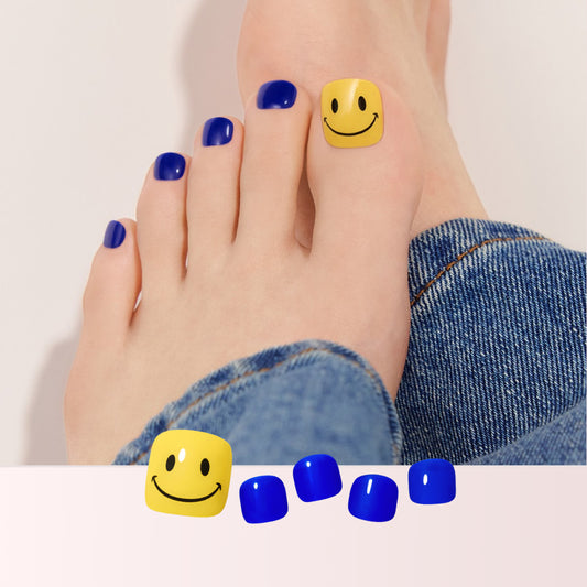Dashing Diva Sunny Smile | 腳甲貼| Semi Cured Gel