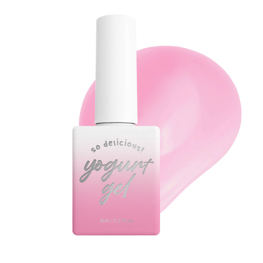 [Yogurt Nail] 'Bunny Chew' Syrup Gel #S56 Pink Chew|GEL甲油|Syrup Gel