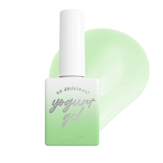 [Yogurt Nail] 'Bunny Chew' Syrup Gel #S60 Green Chew|GEL甲油|Syrup Gel