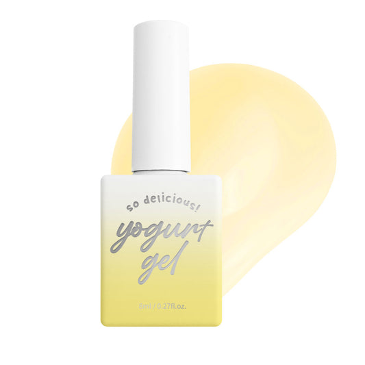 [Yogurt Nail] 'Bunny Chew' Syrup Gel #S61 Lemon Chew|GEL甲油|Syrup Gel