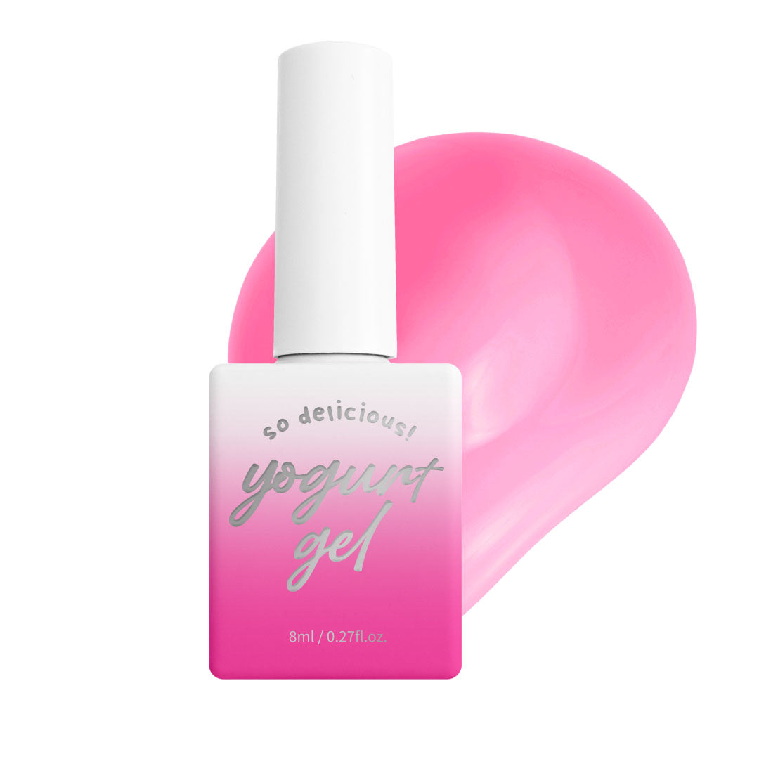 [Yogurt Nail] 'Neon Pudding' Syrup Gel #S65 Funky Pink|GEL甲油|Syrup Gel