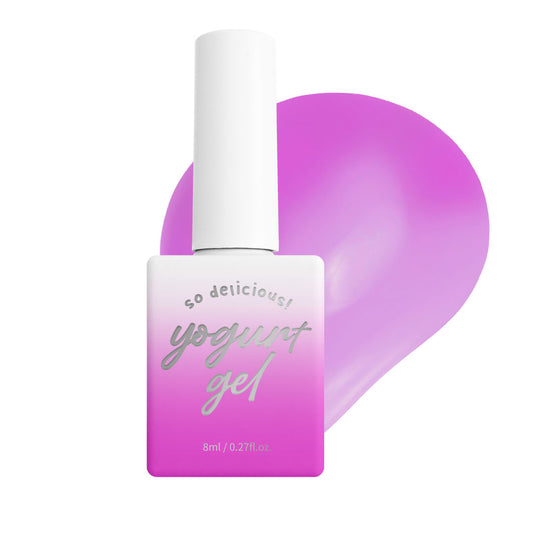 [Yogurt Nail] 'Neon Pudding' Syrup Gel #S72 Pom Pom Purple|GEL甲油|Syrup Gel