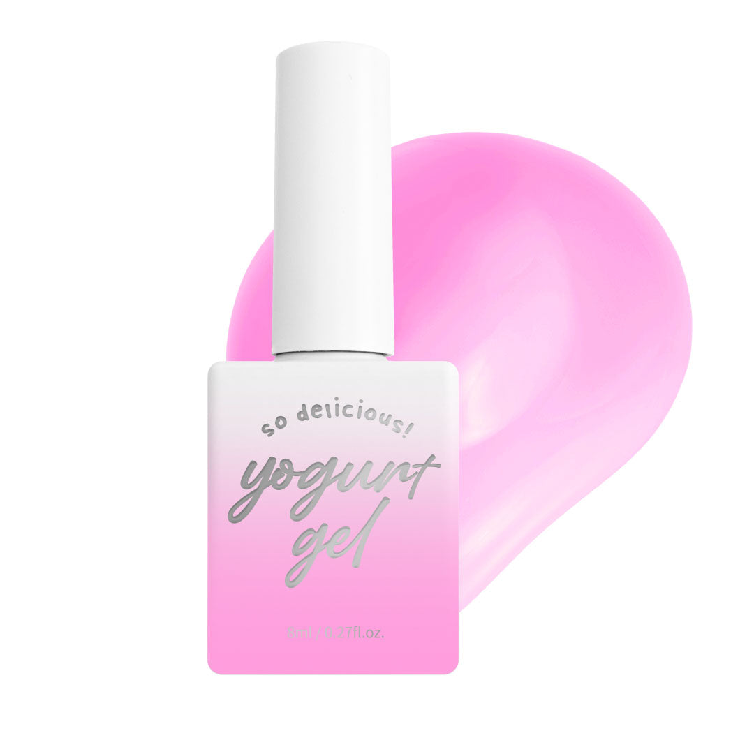 [Yogurt Nail] 'Neon Pudding' Syrup Gel #S73 Barbie Pink|GEL甲油|Syrup Gel