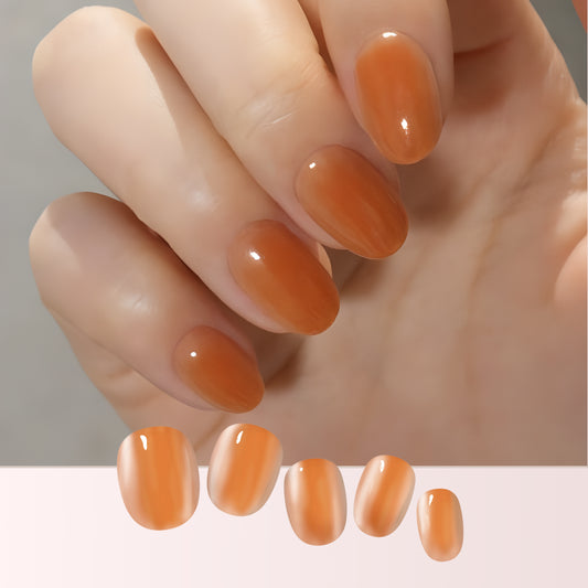 Gelato Factory-KR Tangerine | 指甲貼| Solar Gel