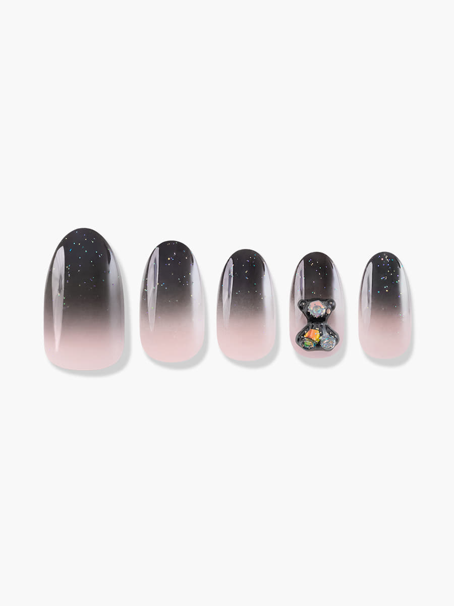 Finger Suit Teddy Nail (Oval) | 穿戴甲| Press On Nail