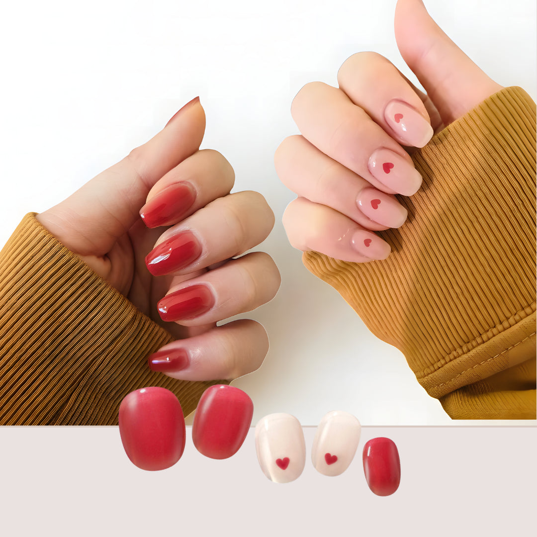 To Heart|指甲貼|Solar Gel|Gelato Factory-KR