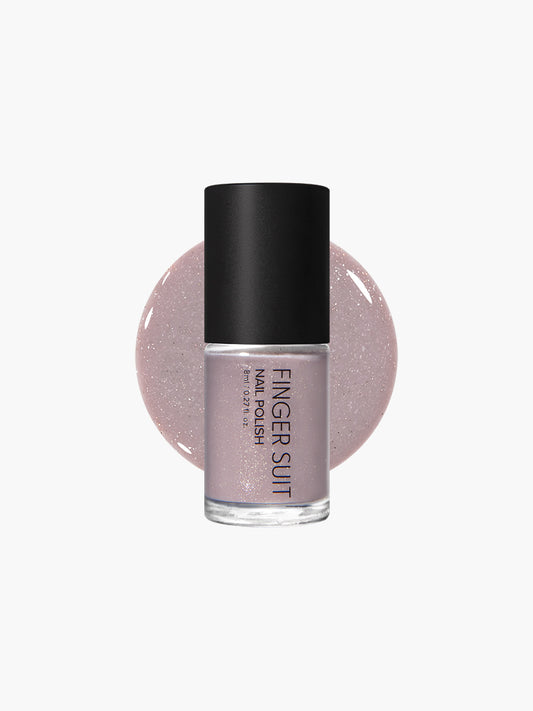 Finger Suit | Toasty | 指甲油 | Glitter Nail Polish| 裸玫瑰金指甲油 | 低調金閃