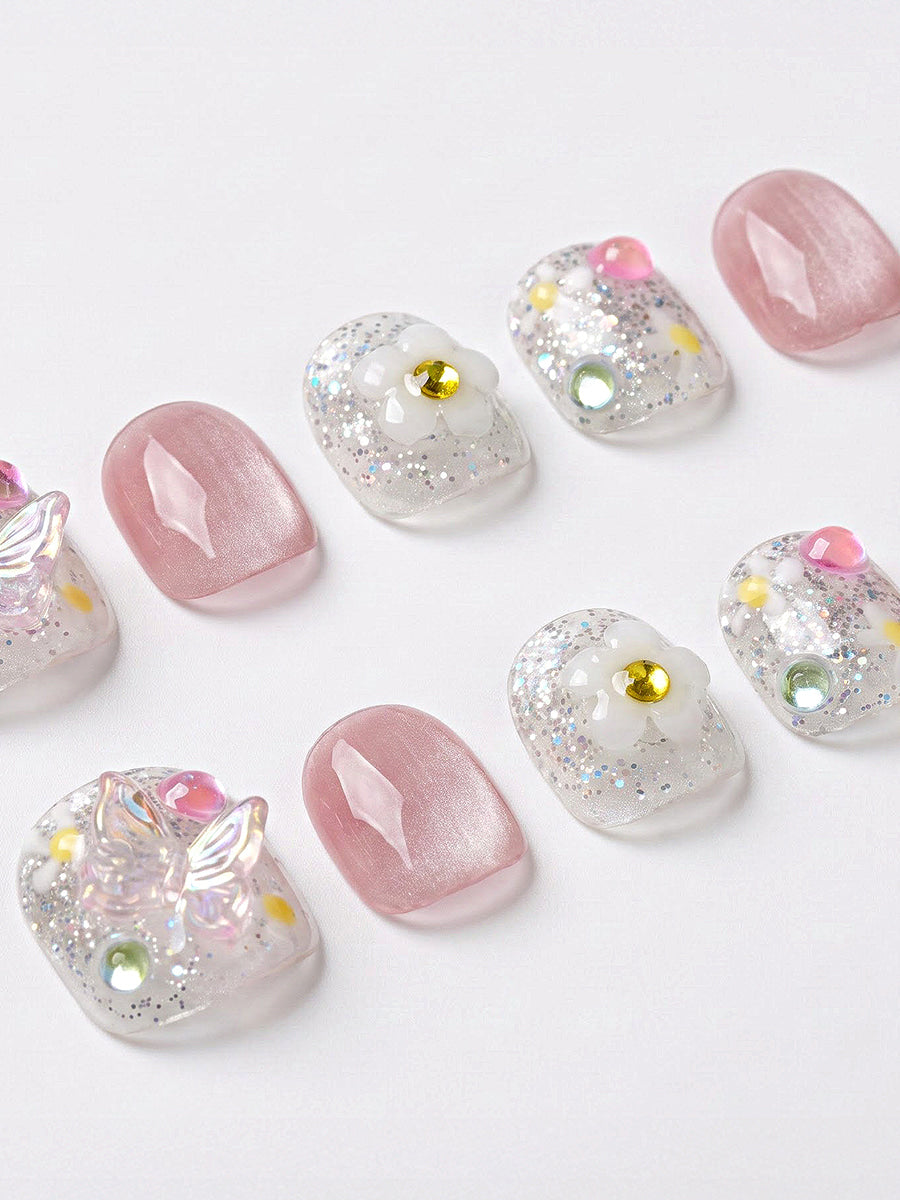 non toxic press on nails for kids