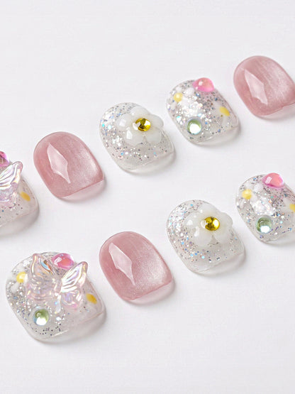 non toxic press on nails for kids