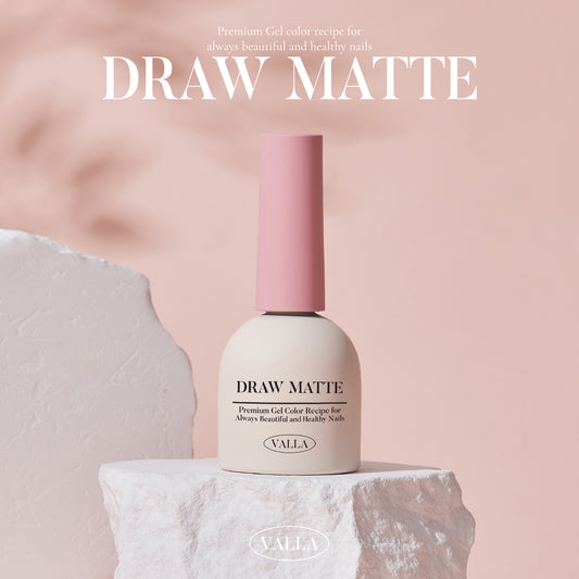 Valla Draw Matte Top Gel 可繪製霧面封層 