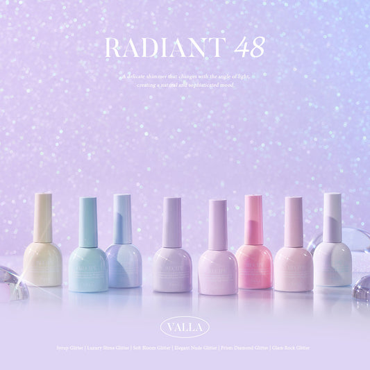 純素｜HEMA FREE & TPO FREE 馬卡龍色閃粉Gel甲油