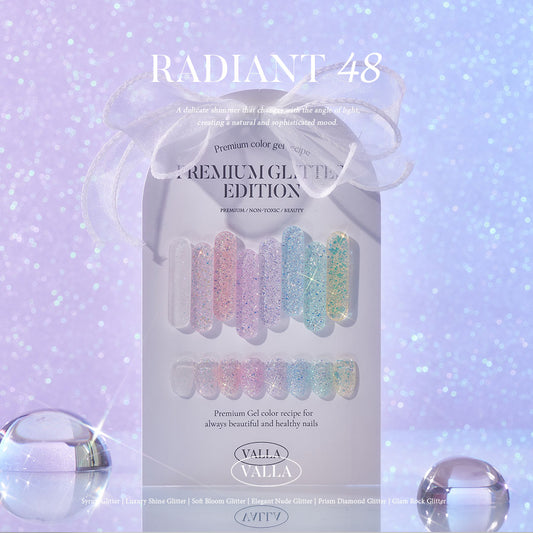 純素｜HEMA FREE & TPO FREE 馬卡龍色閃粉Gel甲油