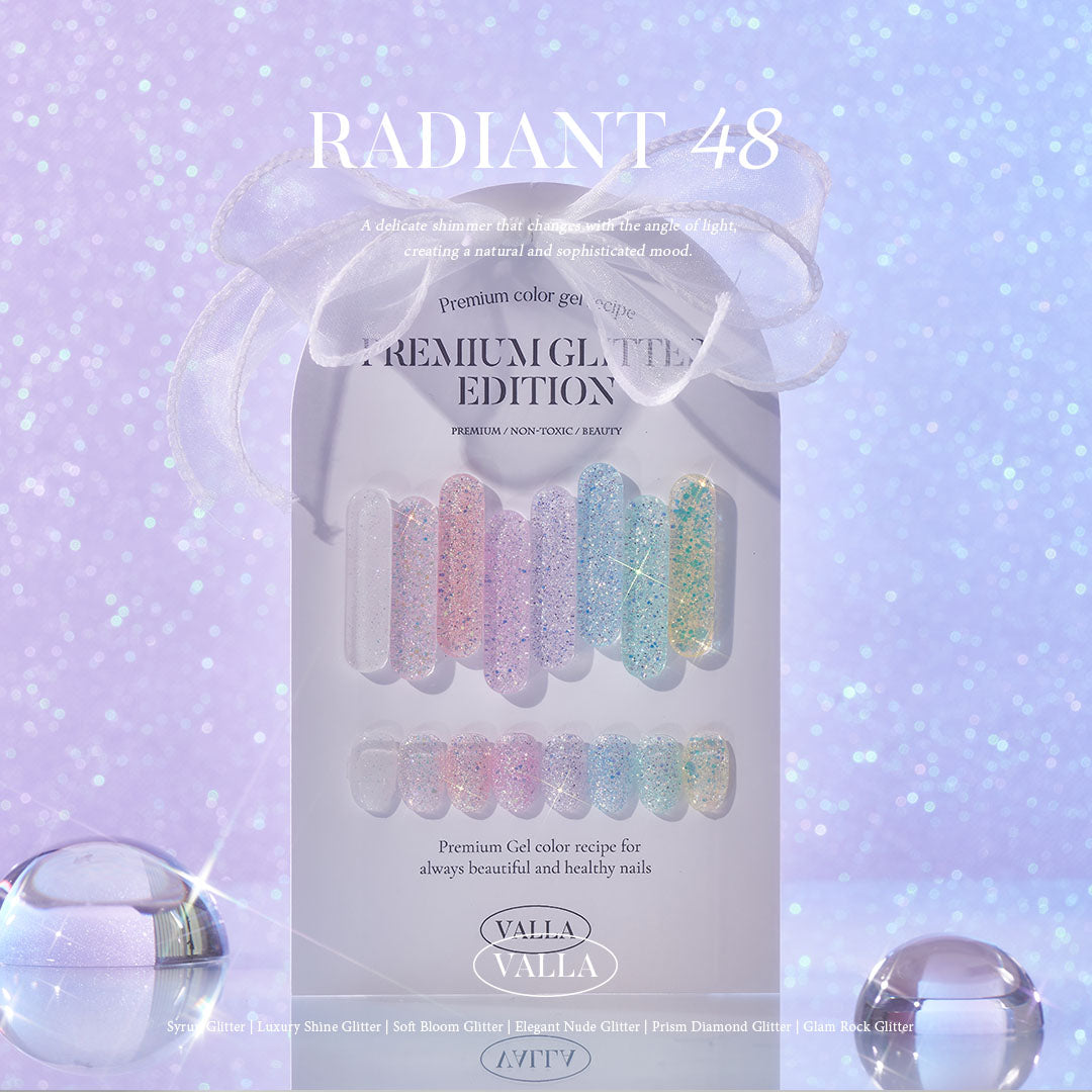 純素｜HEMA FREE & TPO FREE 馬卡龍色閃粉Gel甲油