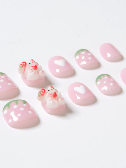 Kids press on nails