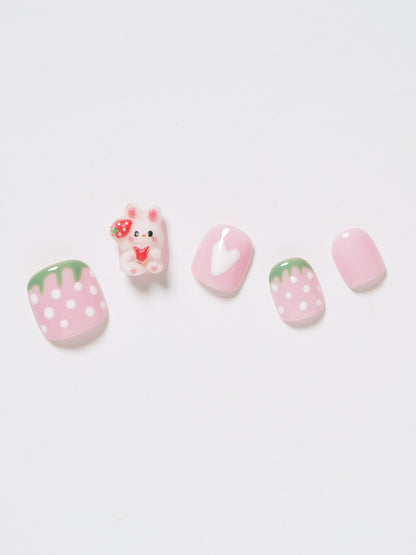 Kids press on nails