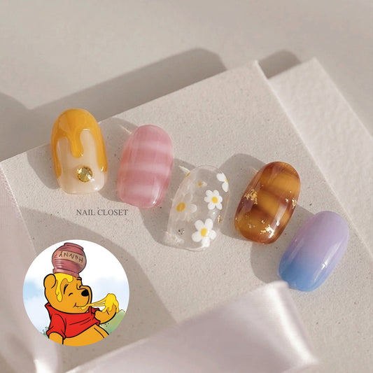 winnie the pooh nail stickers