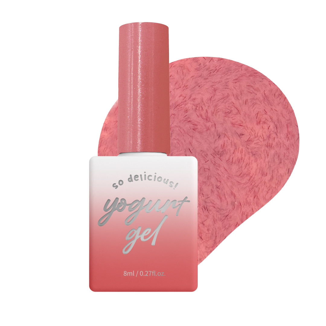 [Yogurt Nail] Muffler Velvet Knit Gel #G68 Sweet Papaya | 冬日毛衣GEL甲油 | 甜蜜木瓜 | 秋冬新色
