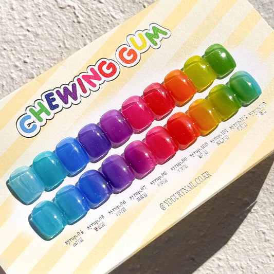 Yogurt Nail Chewing Gum 糖漿凝膠