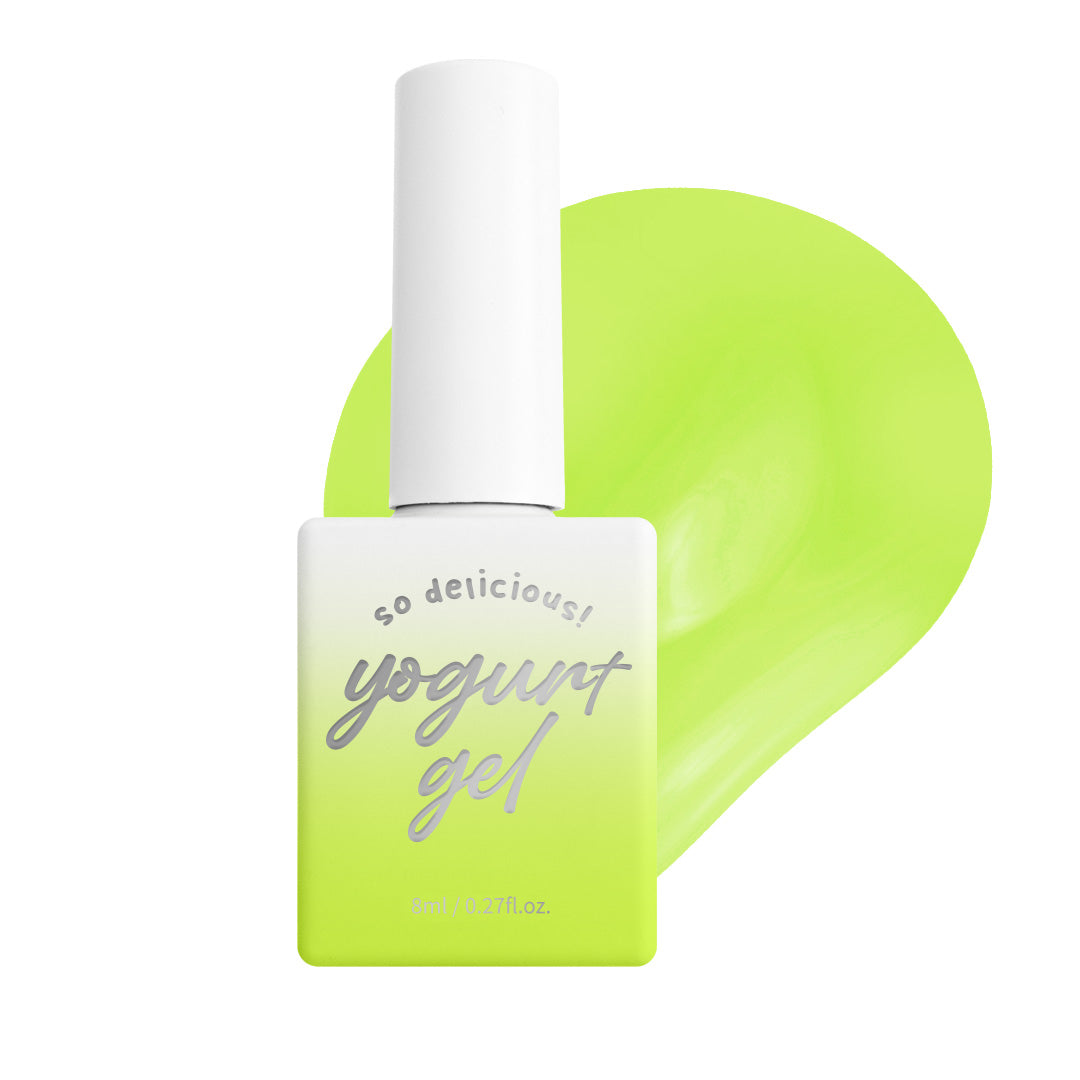 [Yogurt Nail]  'Chewing Gum' Syrup Gel #S102 Kiwi Gum | GEL甲油 | Syrup Gel - Jelly Effect Nail Polish