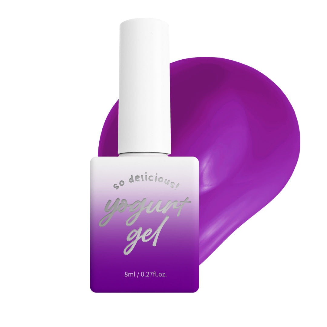 [Yogurt Nail] 'Chewing Gum' Syrup Gel #S98 Berry Gum | GEL甲油 | Syrup Gel- Self-leveling Korean Nail Polish