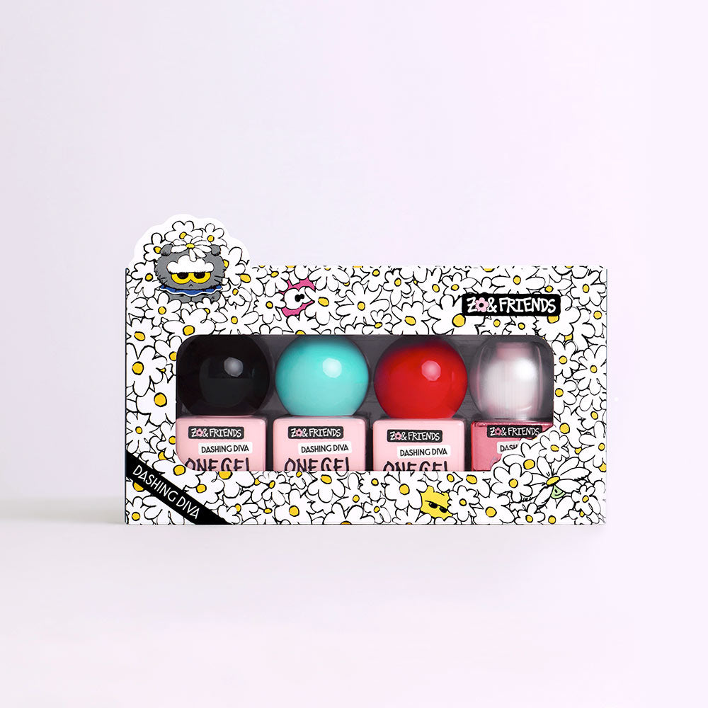 [G-Dragon Collab] Dashing Diva x ZO&FRIENDS One Gel Mini Kit