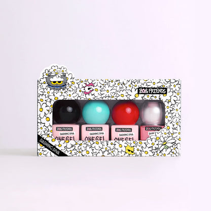 [G-Dragon Collab] Dashing Diva x ZO&FRIENDS One Gel Mini Kit