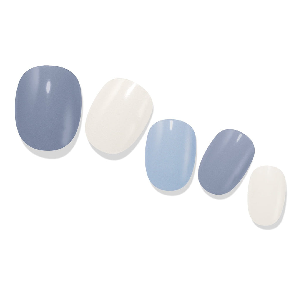 Blue Mellow(I)|Nail Stickers|Solar Gel