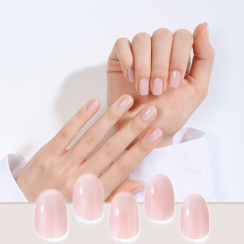 Cream Guava Nails|指甲貼|Perfect Cured Gel