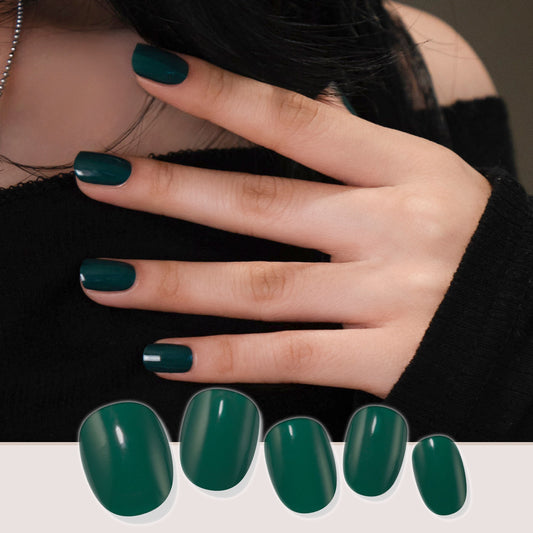 Deep Green Fresh(I)|Nail Stickers|Solar Gel