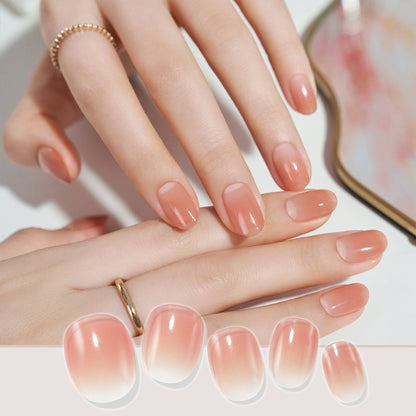 Dry Rosy Syrup(I)|Nail Stickers|Solar Gel