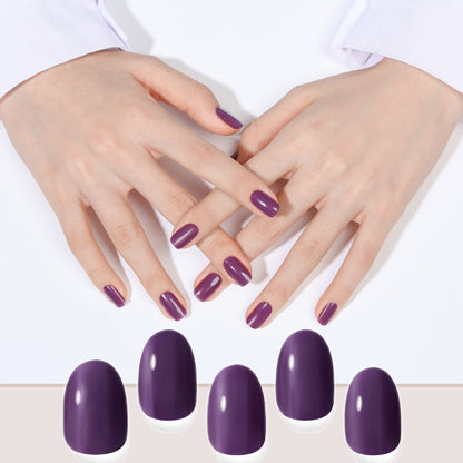 Purple Syrup Nails|指甲貼|Perfect Cured Gel