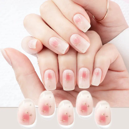 Star Rose Cheek|Nail Sticker|Perfect Cured Gel